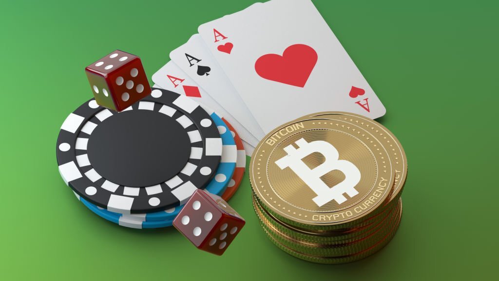 Cryptocurrency Casino Concept